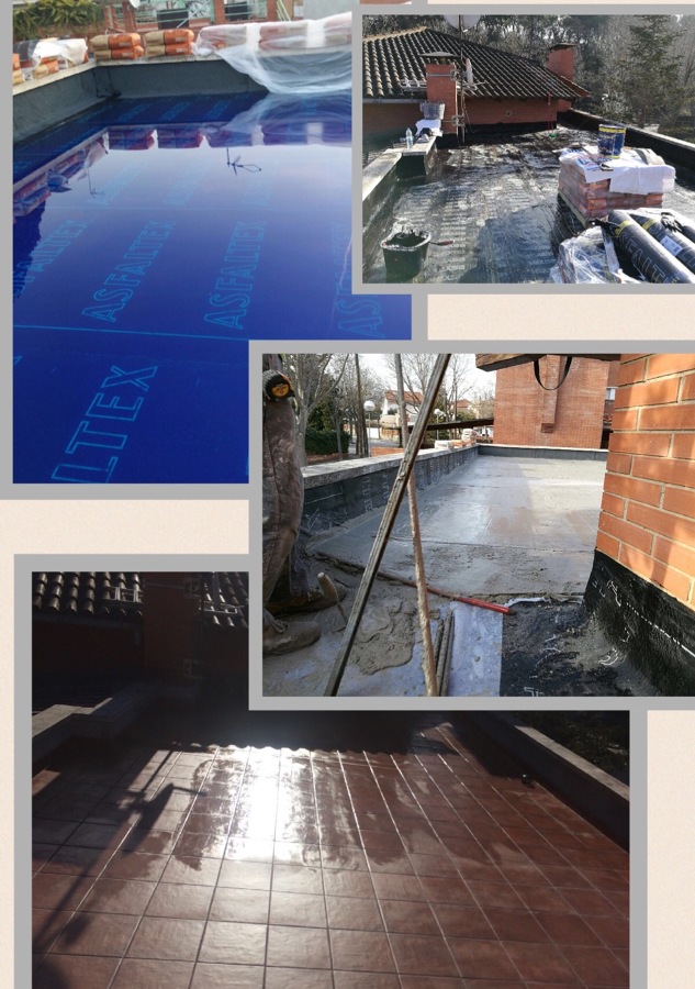 Impermeabilización y colocación suelo