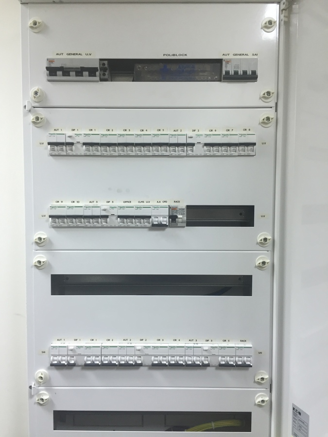 Cuadro electrico call center