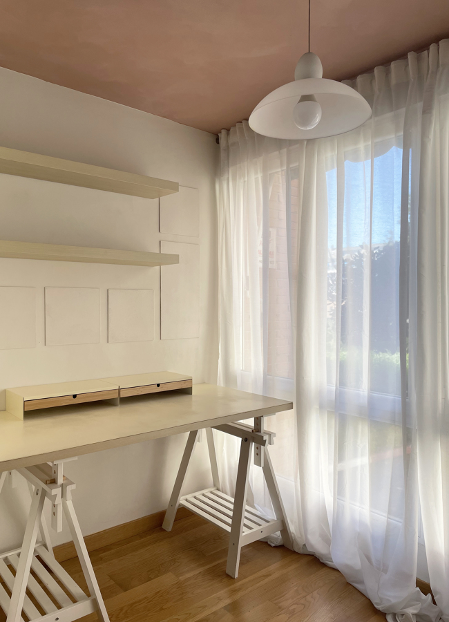 Zona de trabajo desde casa