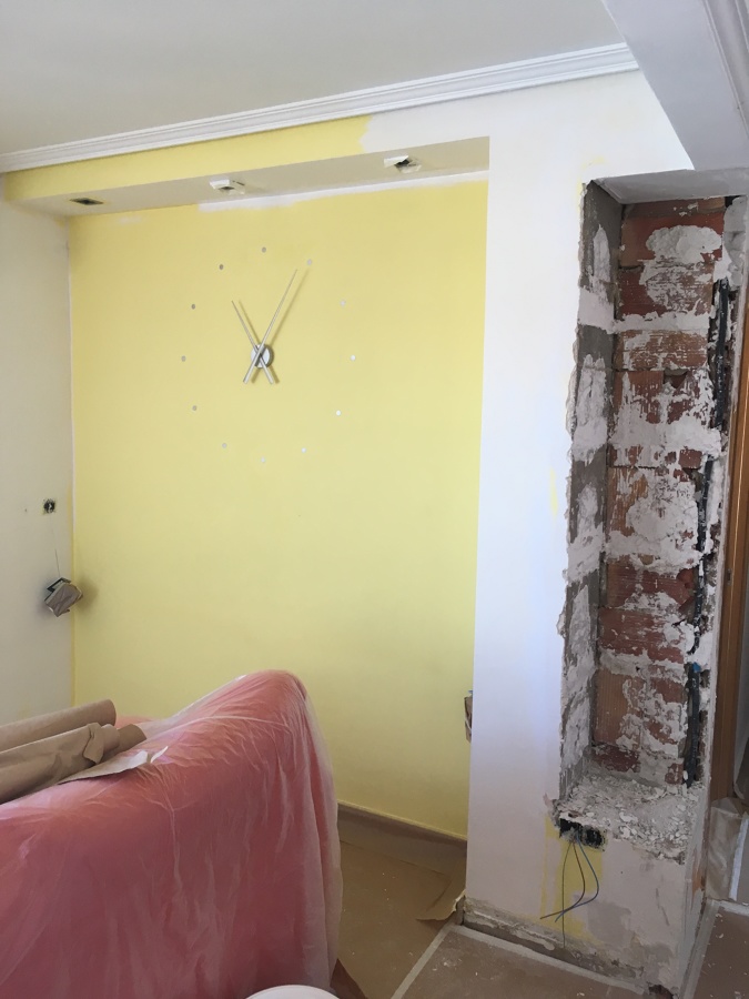 Salon. Antes de la ejecucion