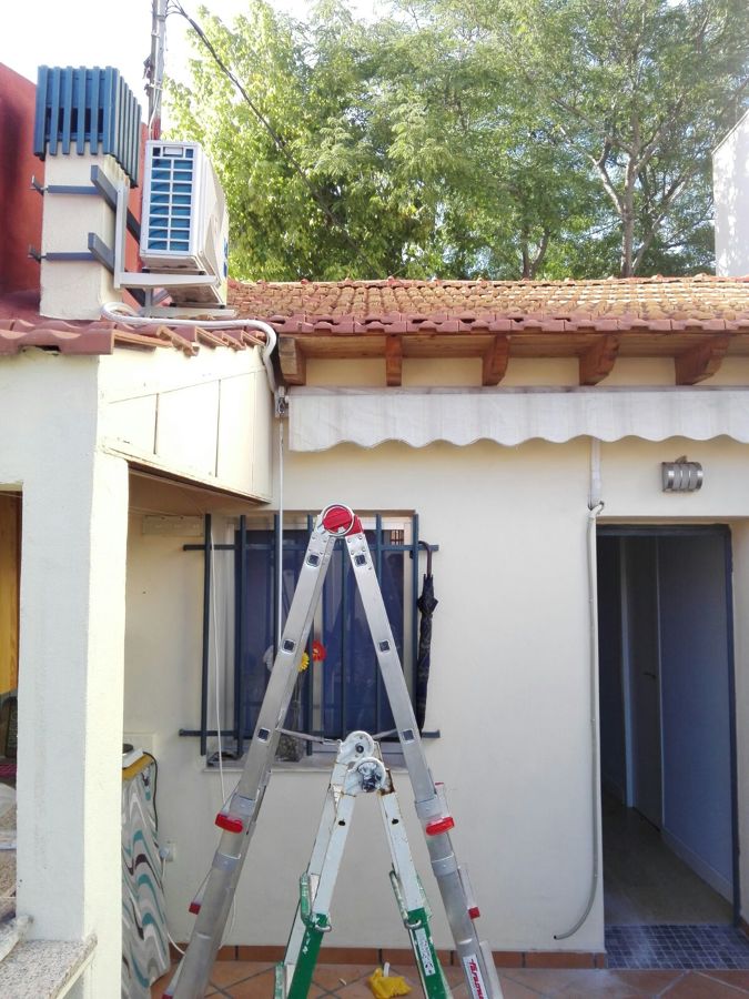 Instalación de aire acondicionado