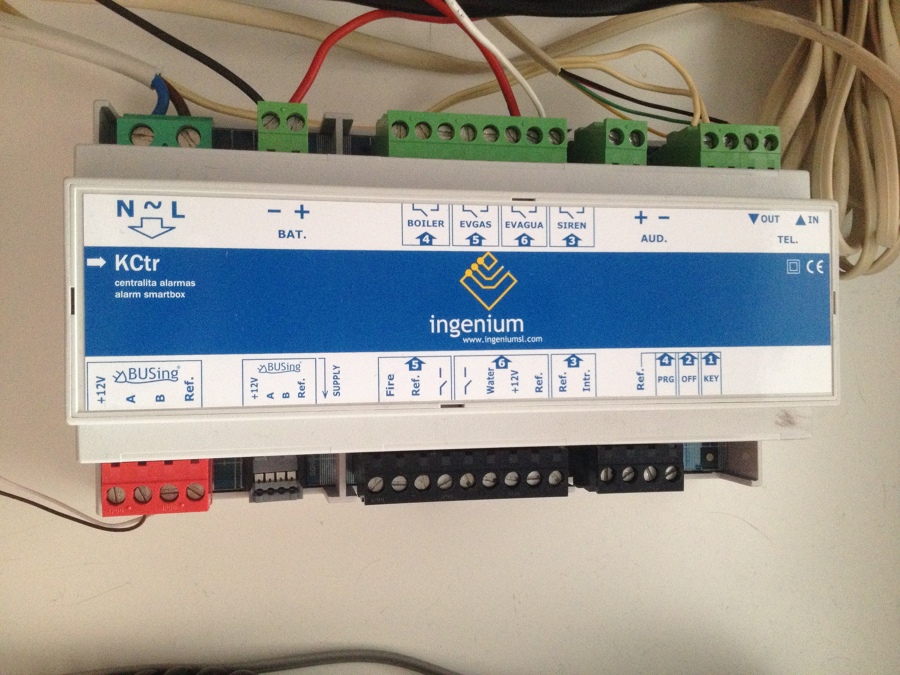 Detección de alarmas técnicas