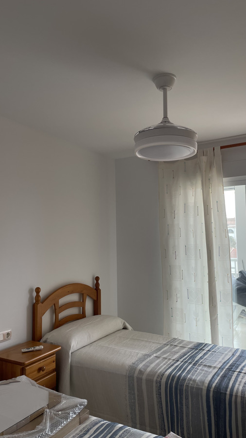 Colocación de ventiladores con luz