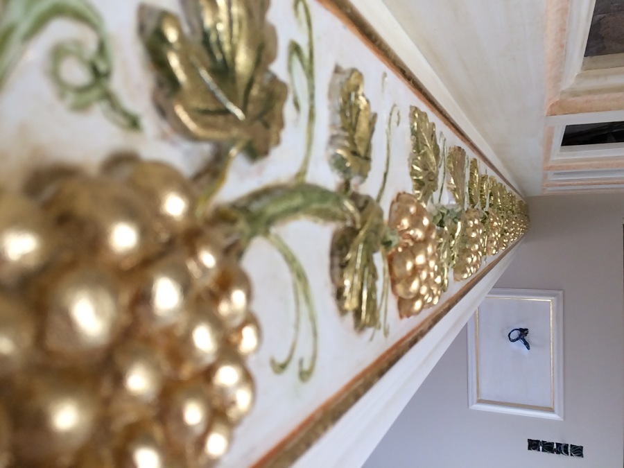 Ornamentación en techo