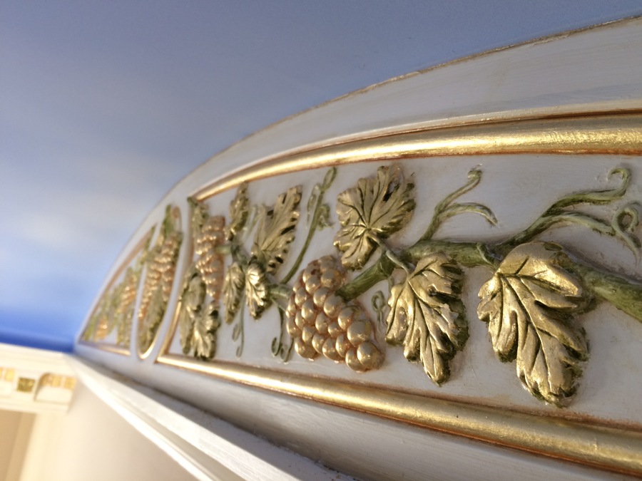 Ornamentación en techo