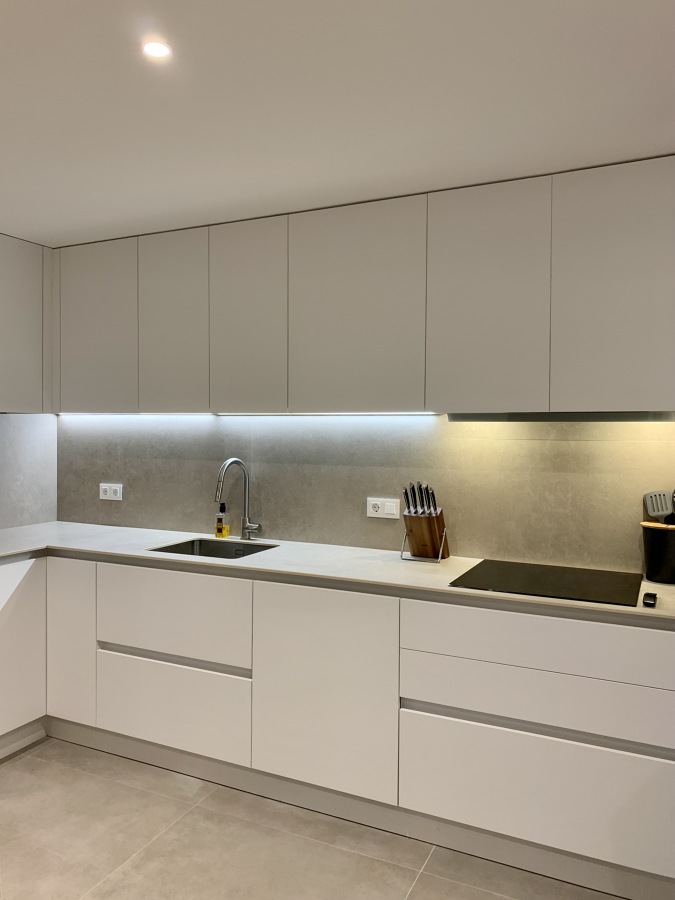 Cocina integralmente reformada