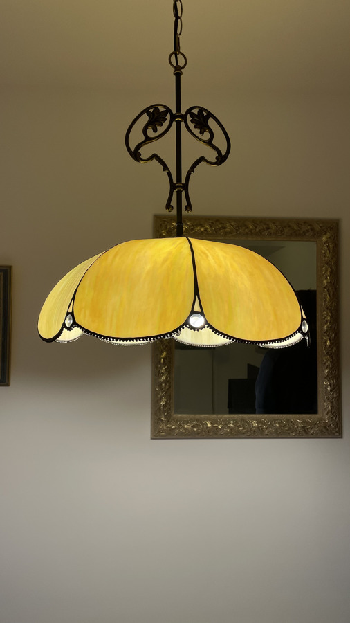 Colocación de lámparas de diseño