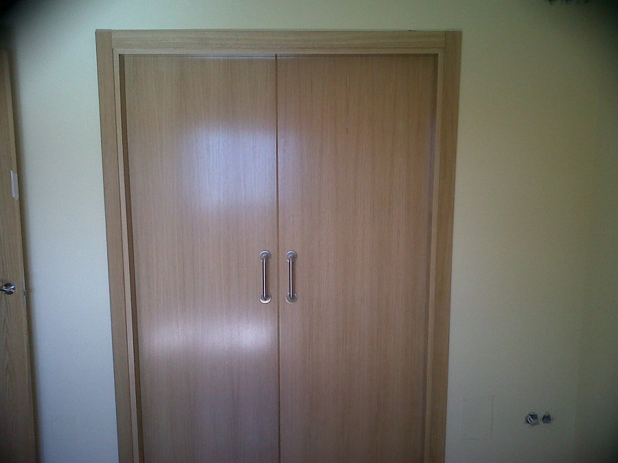 puerta doble corredera