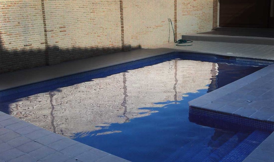 Piscina de obra gunitada