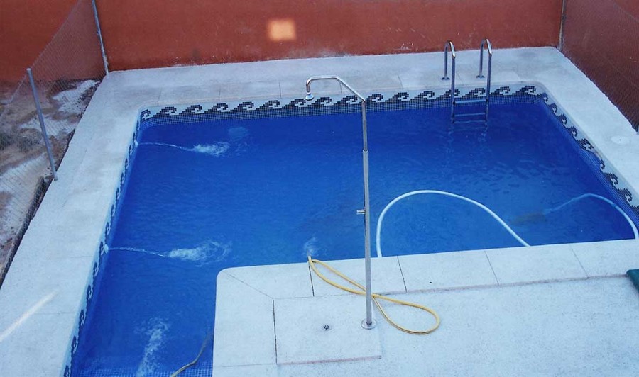 Piscina de obra gunitada