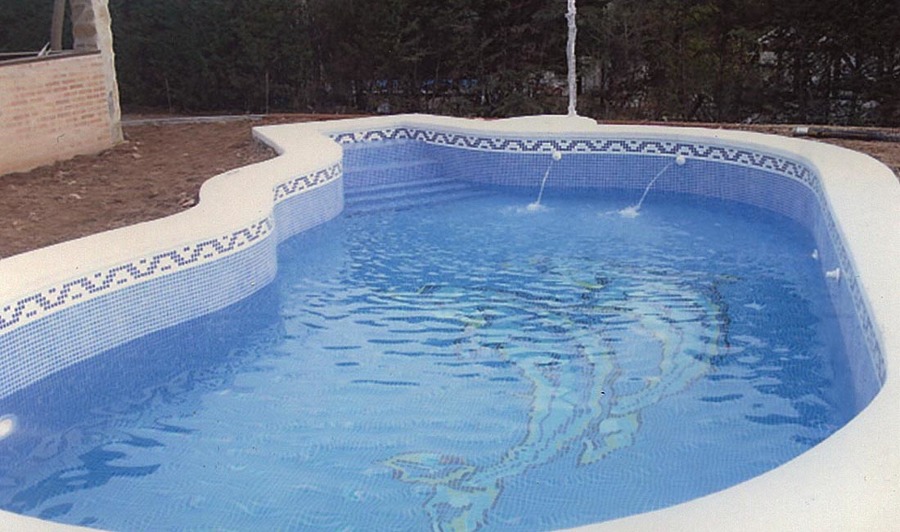 Piscina de obra gunitada