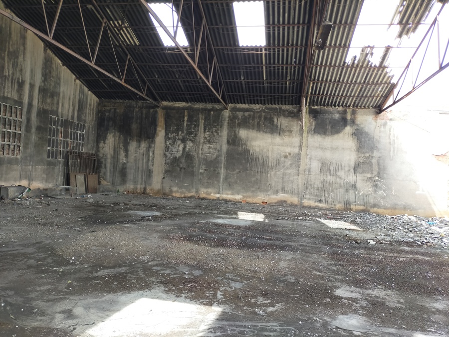 Demolicion nave industrial fibrocemento