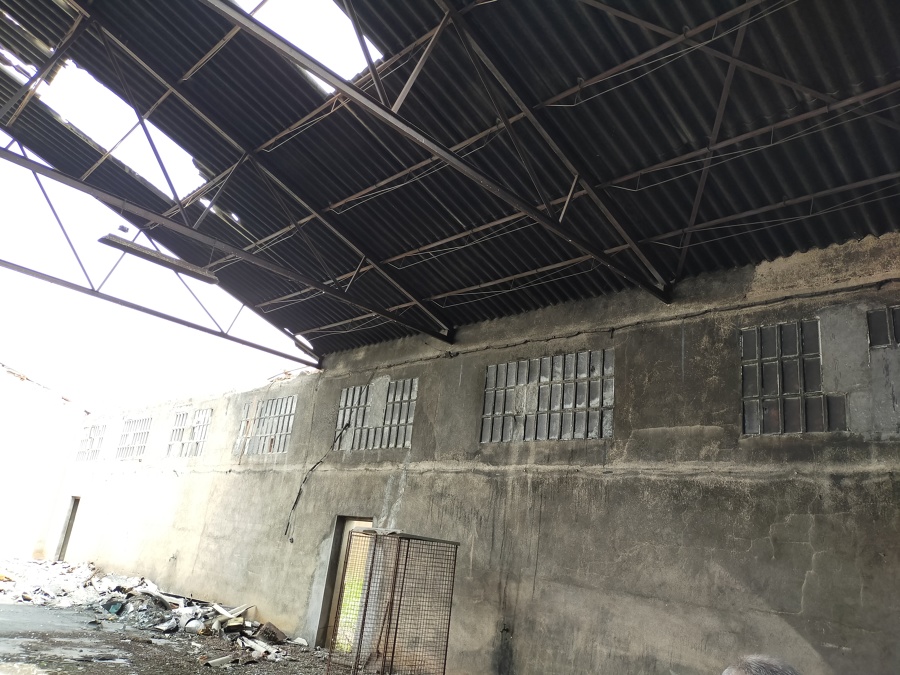 Demolicion nave industrial fibrocemento