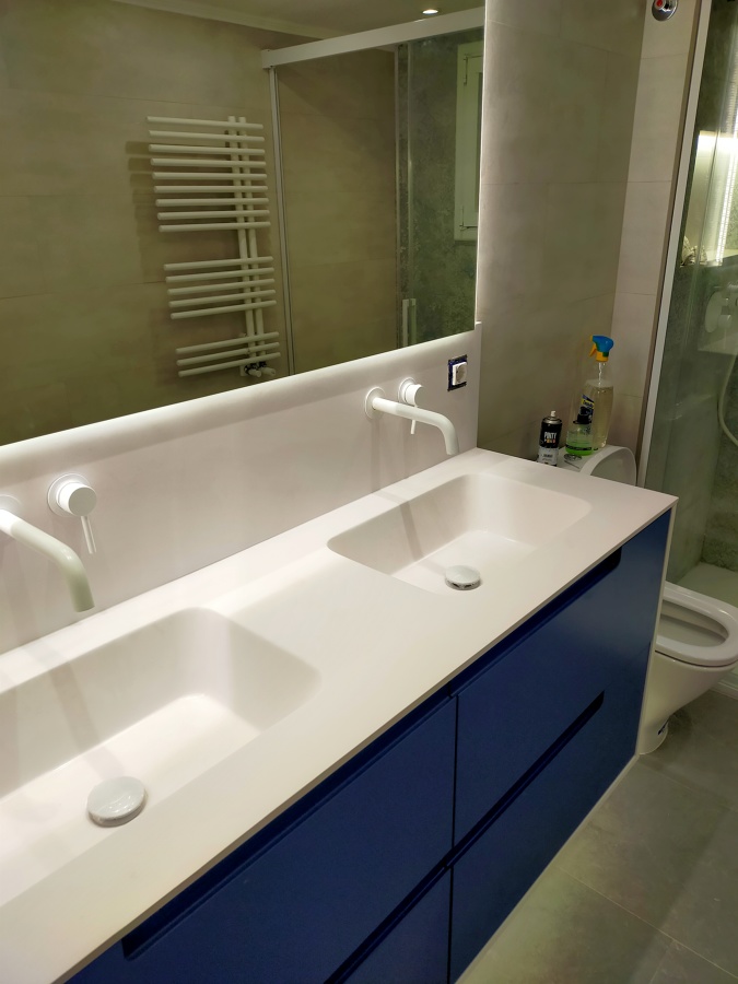 Reforma de baño grande