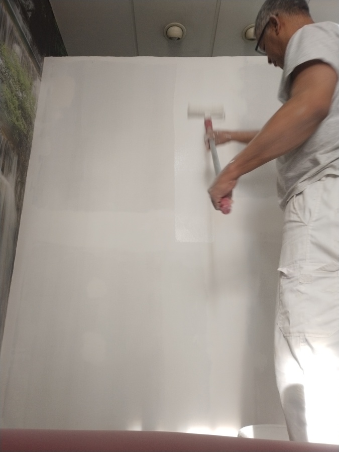 PINTURA EN TABIQUE DE PLADUR