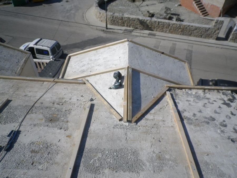 Reforma tejado pizarra