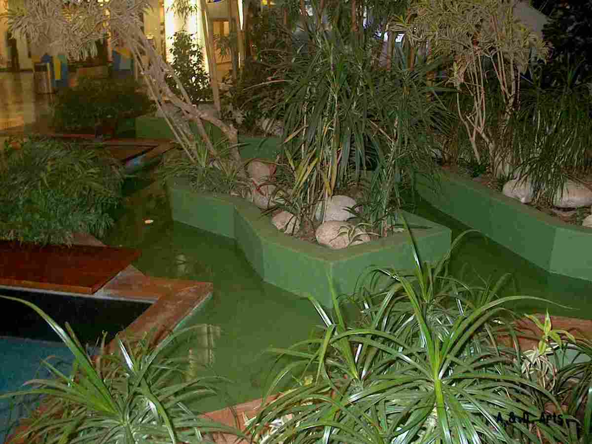 Impermeabilizacion con fibra de poliester en estanques, balsas, etc...