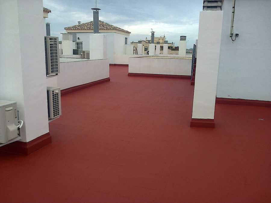 Impermeabilización cubierta en Torrellano