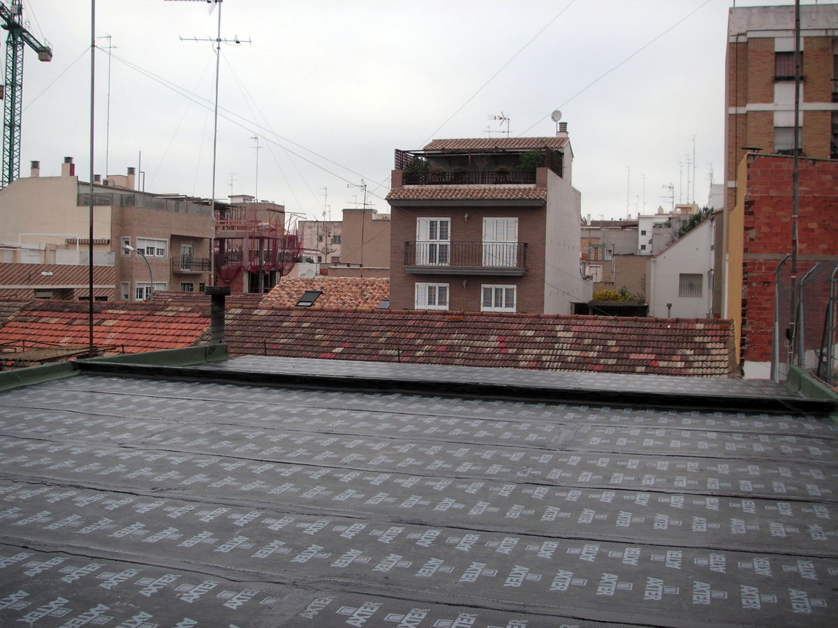 Impermeabilización cubierta