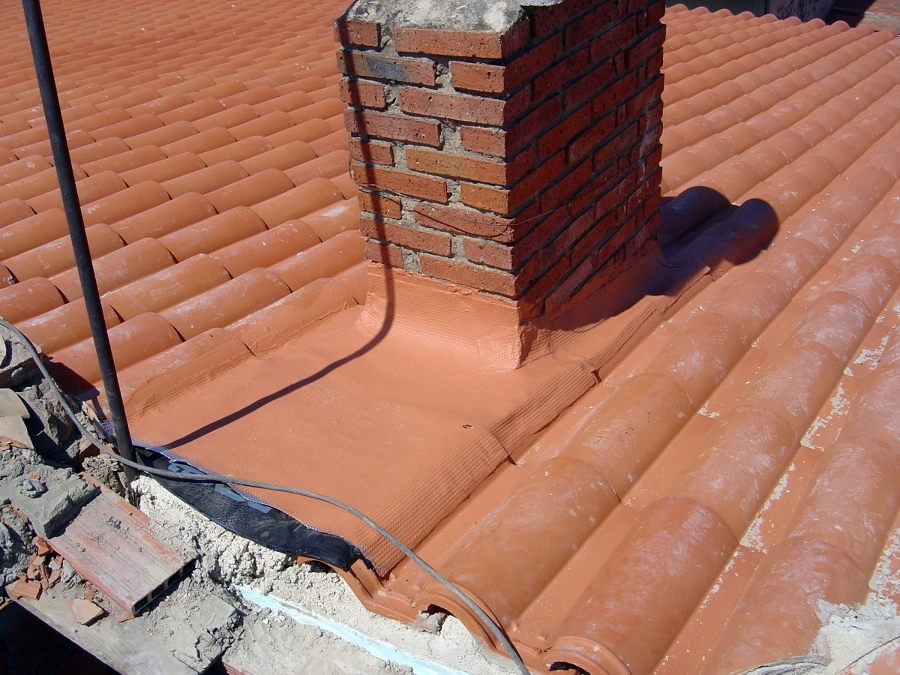 Impermeabilización de chimenea