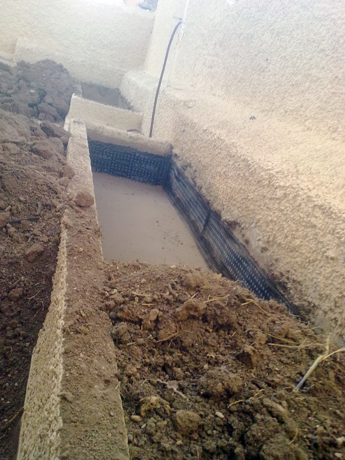 impermeabilizacion de jardineras con tela asfaltica