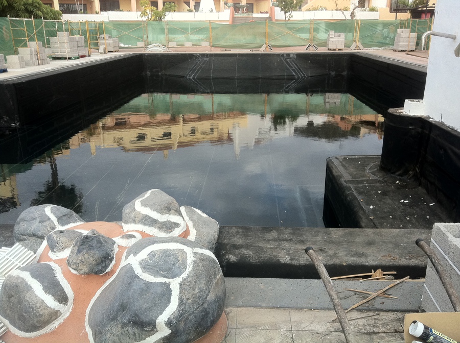 Impermeabilización de piscina