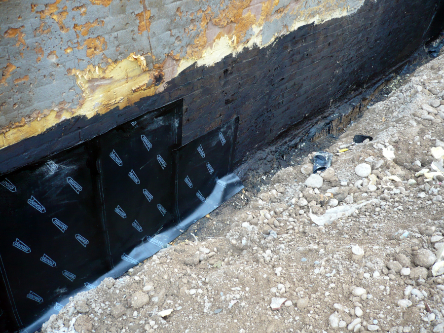 Impermeabilización muro