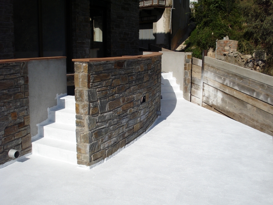 Impermeabilización térmica con microesferas