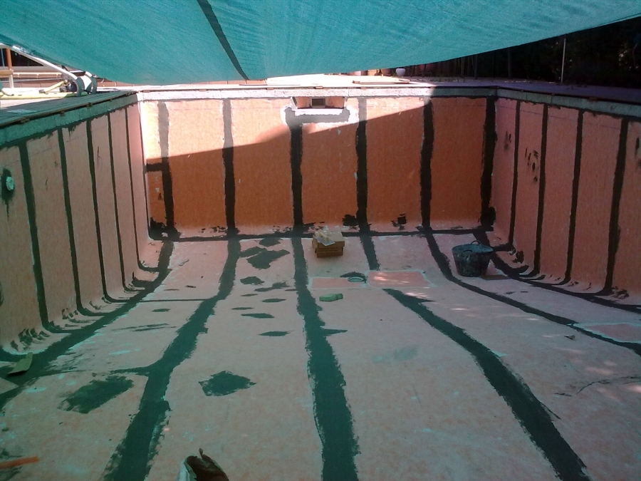Impermeabilizaciòn vaso de piscina