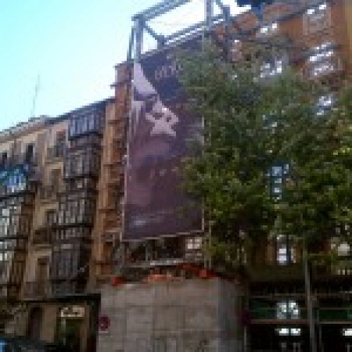 Impresión lona microperforada – Edificio Berón