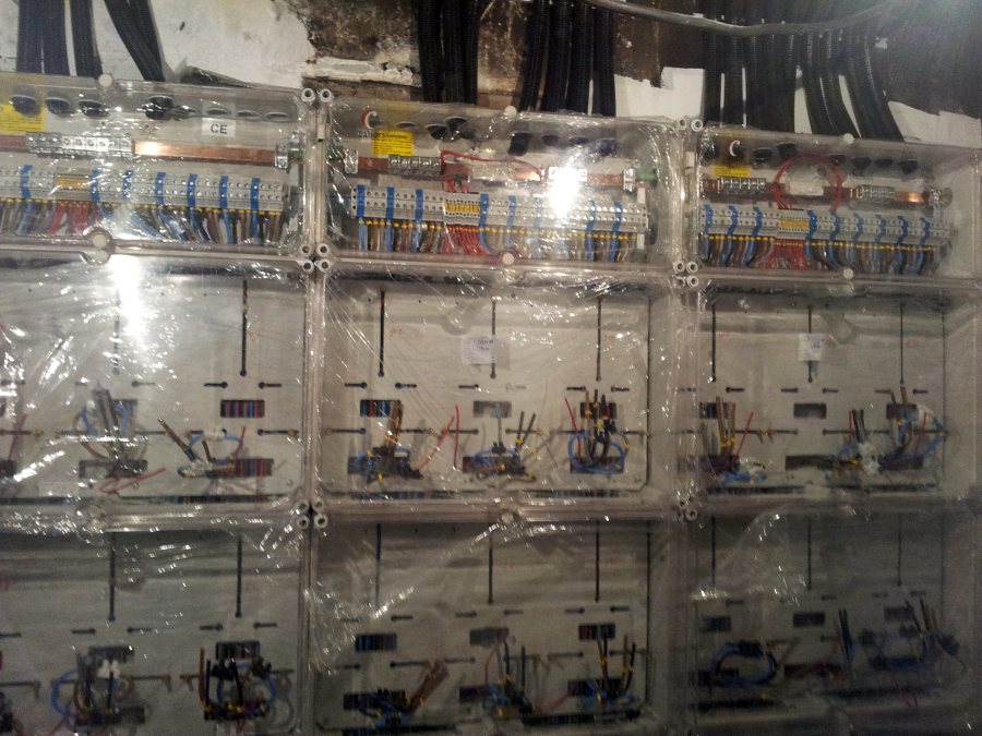 Incnedio en centralización de un bloque en Montequinto