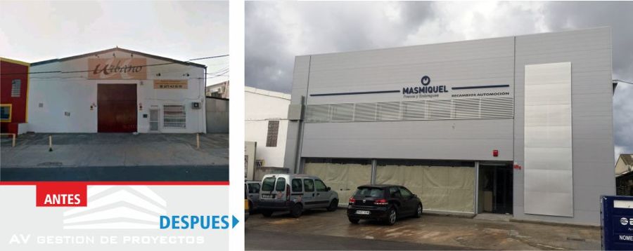 Reforma y adecuación nave industrial