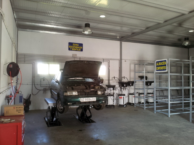 INDUSTRIAL. CENTRO DE DESCONTAMINACION DE VEHICULOS