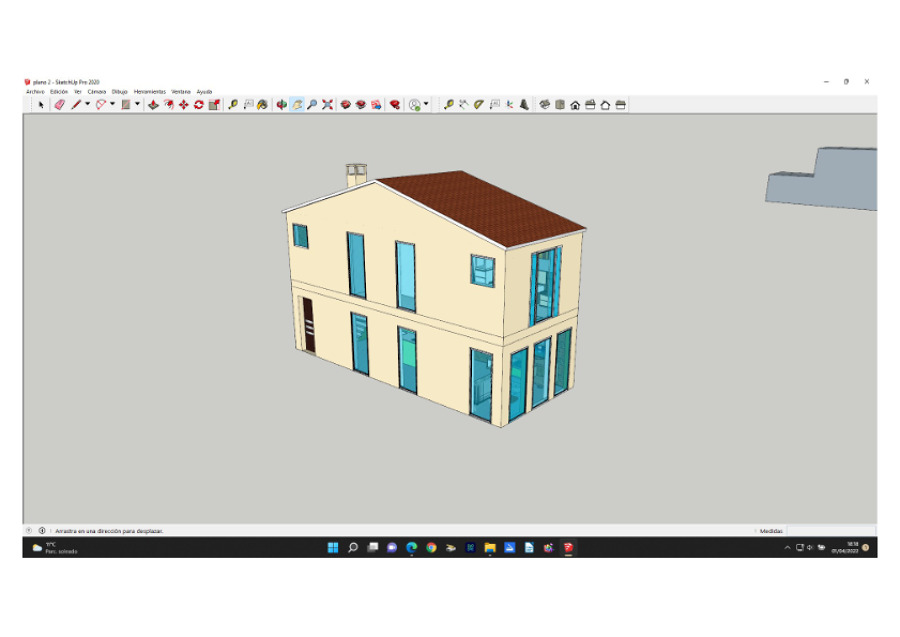 Proyecto de casa en centro de Sada