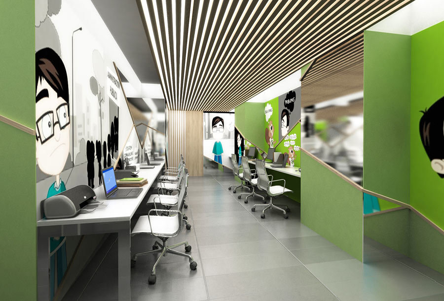 Infografía de espacios de Trabajo