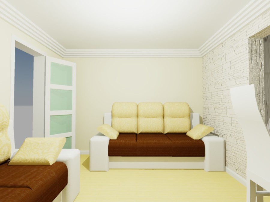 infografia de salon comedor