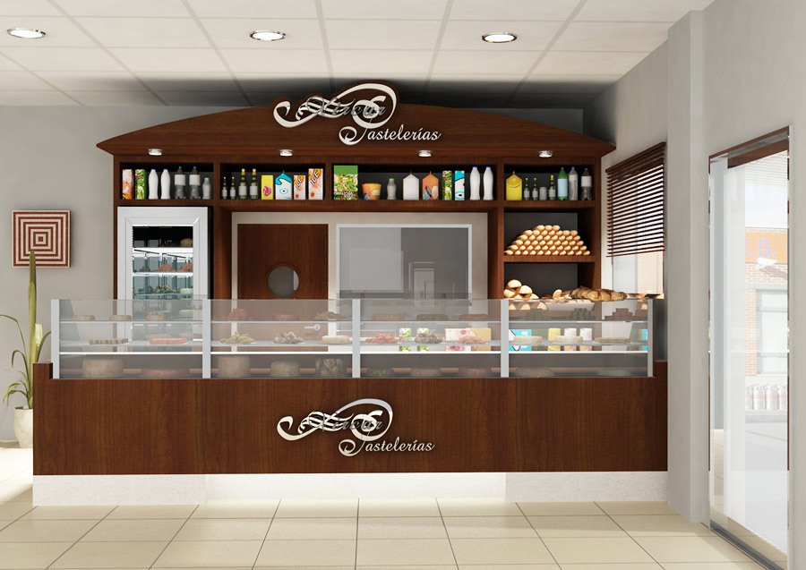 Infografía de Tienda-Pastelería