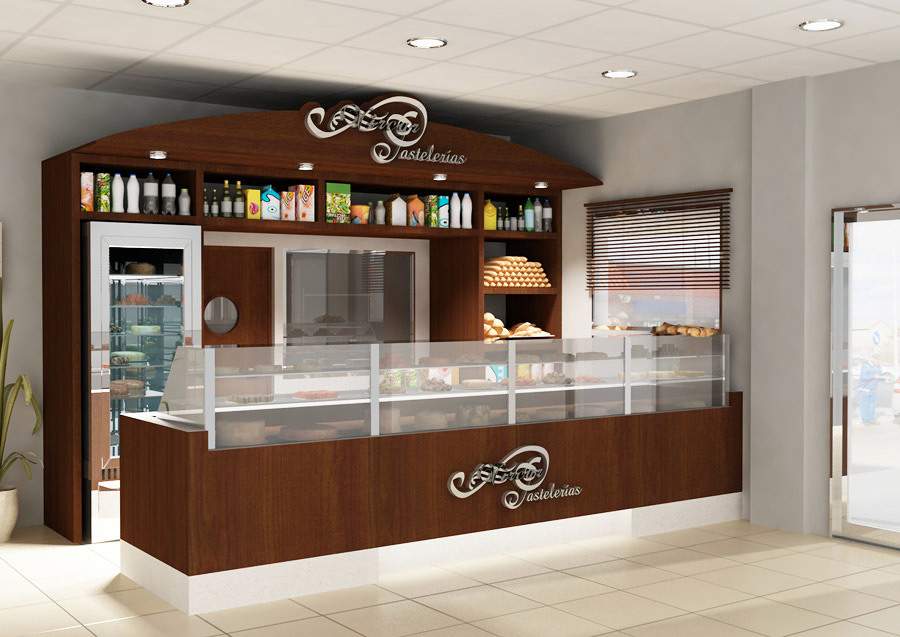 Infografía de Tienda-Pastelería