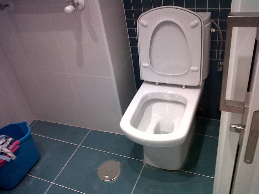 inodoro damas senso compact en baño de diseño