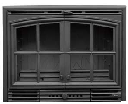 INSERT 2 PUERTAS PARA CHIMENEA