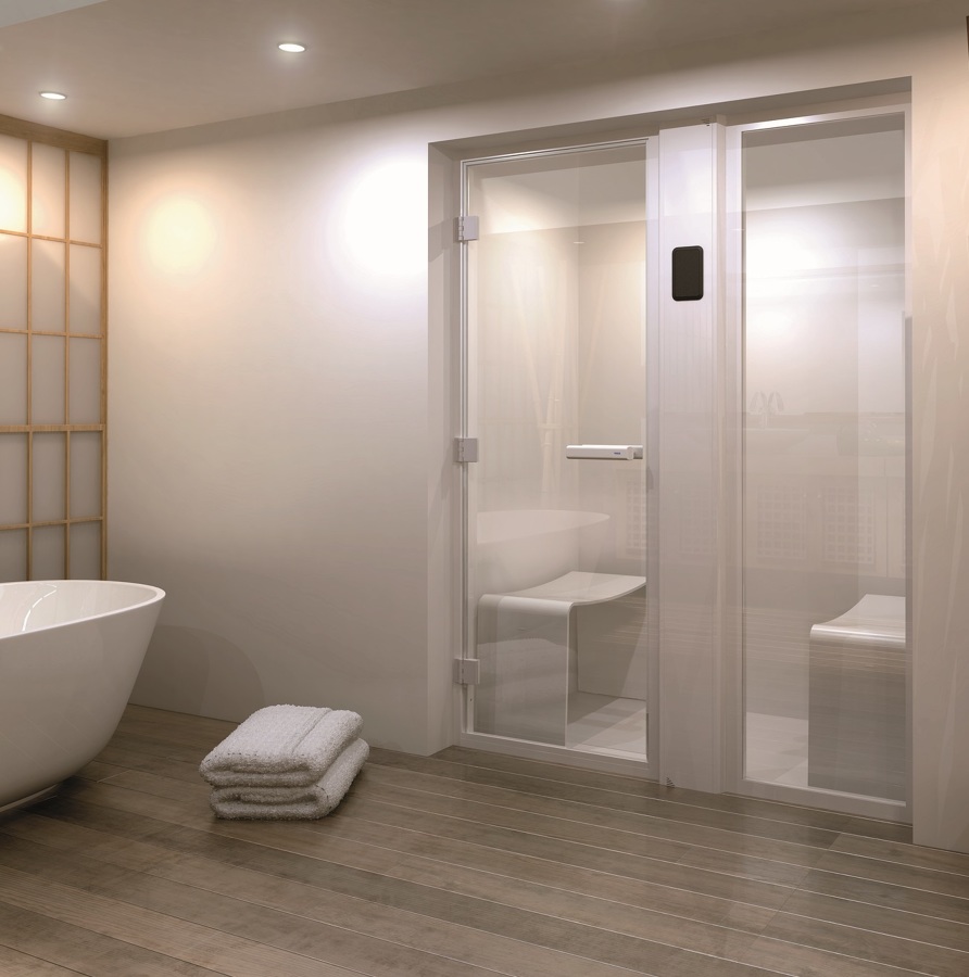 Baño turco en lavabo