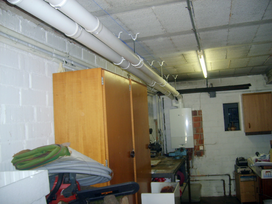 INSTAL.LACIÓ DE CALDERA MURAL JUNKERS CERAPUR DE CONDENSACIÓ.