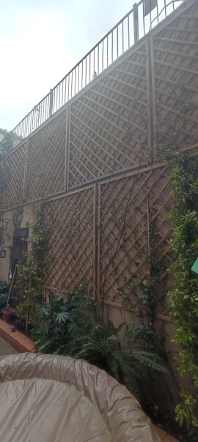 Instalación de celosías