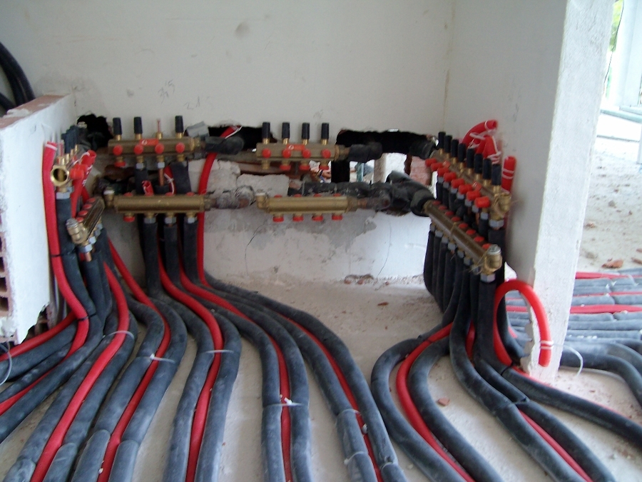 Instalación Aerotermia con fan-coils