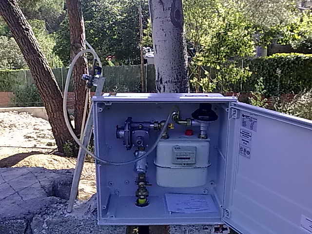 Instalacion armario de regulacion