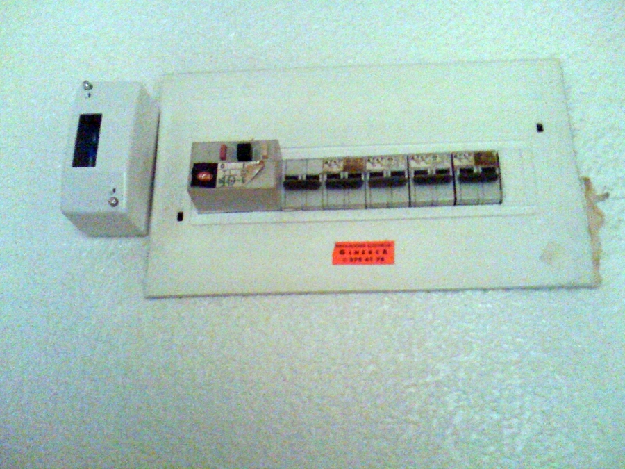 Instalacion caja de icp superficie