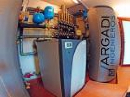 Instalacion calefaccion geotermica (Gernika)