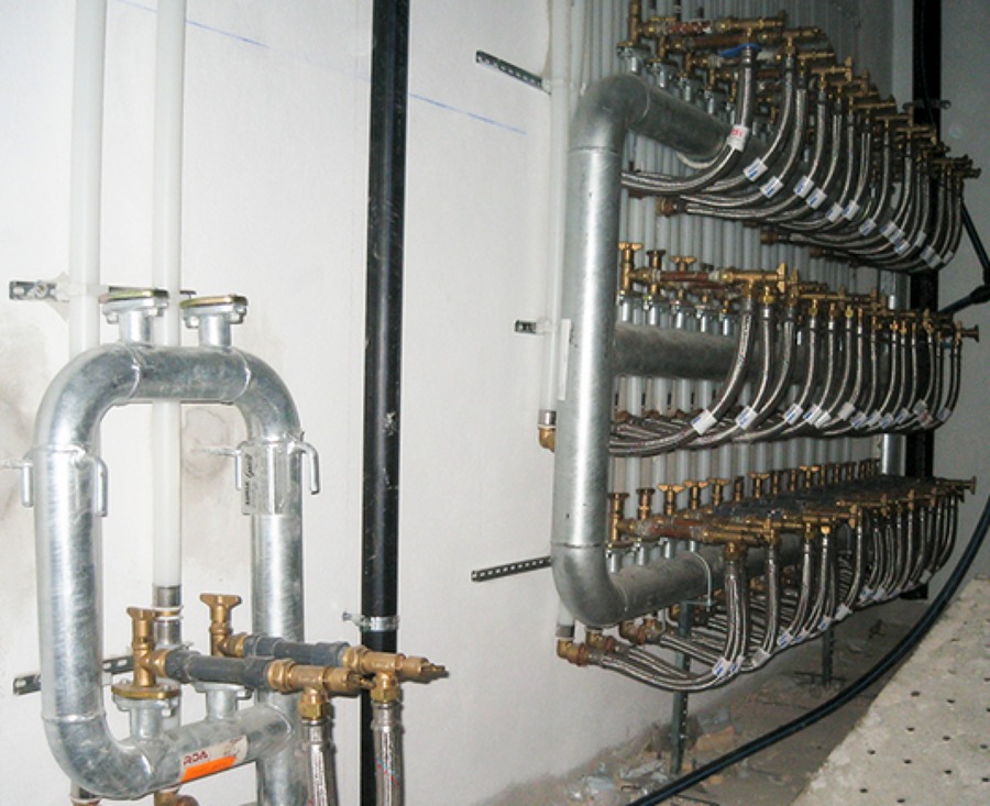 Bateria contadores de agua