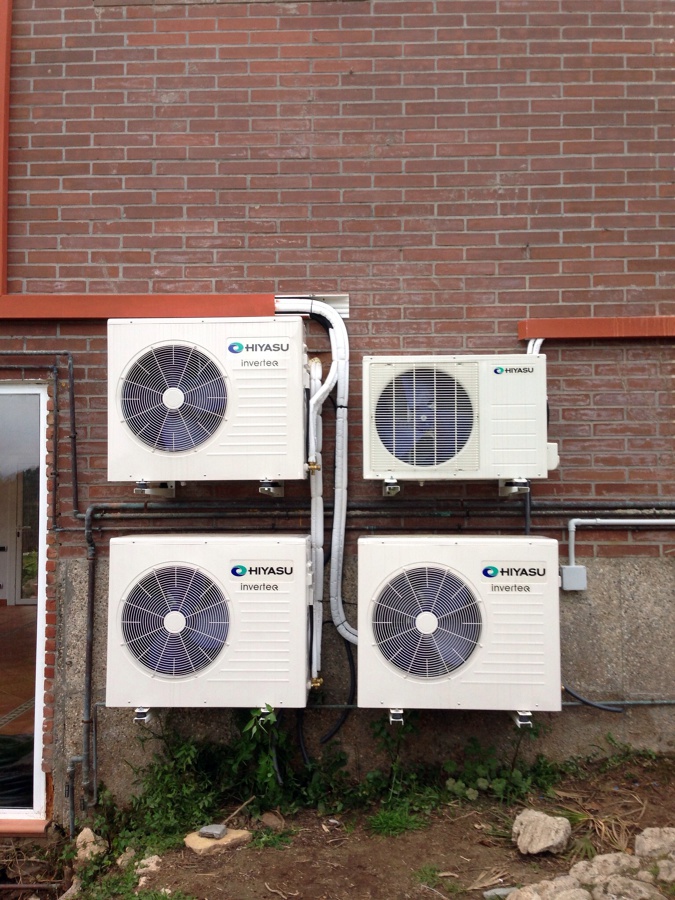 Instalacion de aires acondicionados