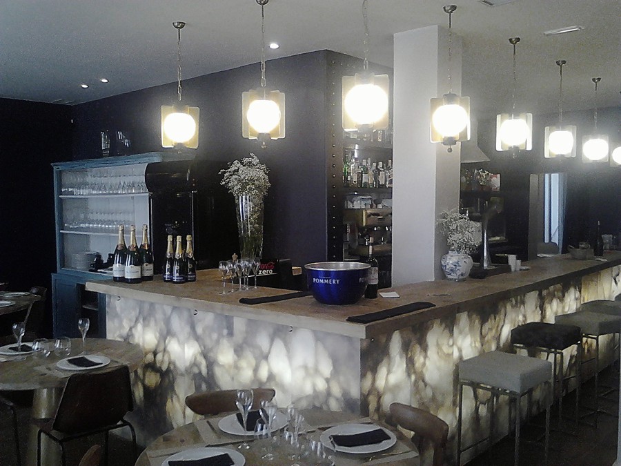 instalacion de barra en restaurante